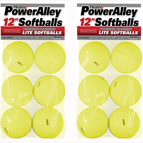 Power Alley 12 inch Lite Softballs<br>(1 Dozen)